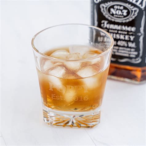 Engraved Tumbler Glass Little Timber