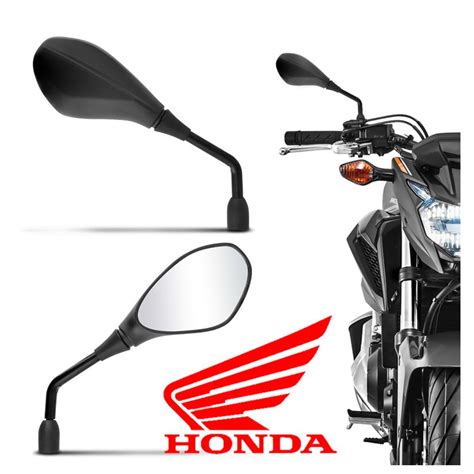 Retrovisor F800 Gs 650 Bmw Fixo Convexa Par Rosca Honda Shopee Brasil