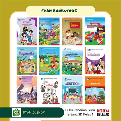 Jual Fyan Book Store Buku Panduan Guru Kelas Sd Kurikulum Merdeka