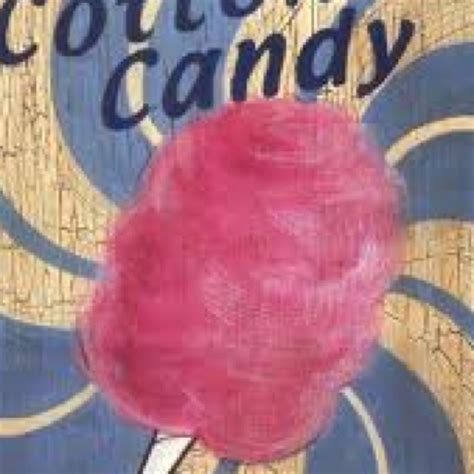 Vintage Poster Cotton Candy Sweet Shop Inspo Pinterest