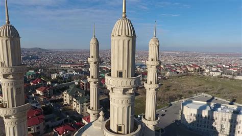 aerial view of the mosque 38463625 Stock Video at Vecteezy