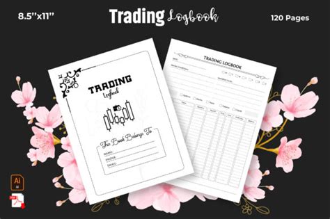 Trading Logbook Kdp Interior Graphic By Graphinize Creative Fabrica