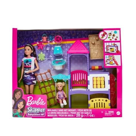 Mattel Barbie Skipper Babysitters Inc Climb N Explore Playground