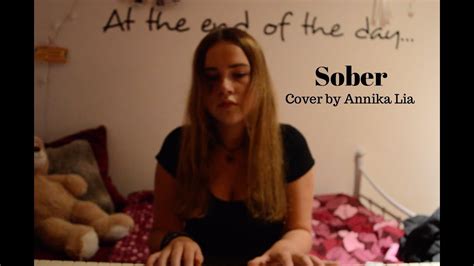 Sober By Demi Lovato Cover Youtube