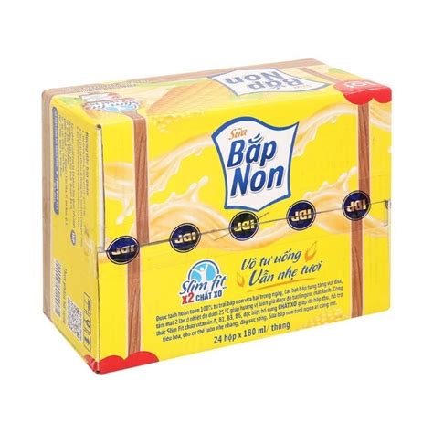 Sữa Bắp Non 180ml Shopee Việt Nam