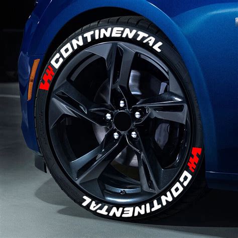 Continental Tire Lettering Sticker 106 14 22 8 Sets Permanent