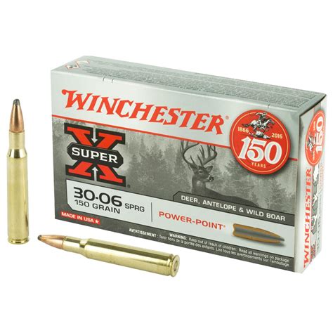 Winchester Super X 30 06 Spr 150gr Power Point