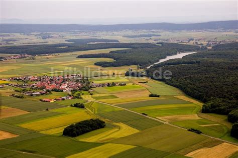 Luftaufnahme Chtelhausen Dorfkern An Den See Uferbereichen Des