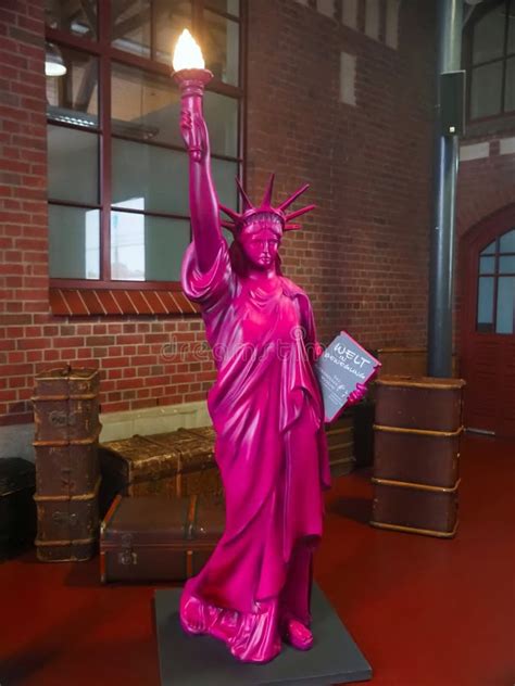 Interior Of Emigration Museum Ballinstadt In Hamburg In Germany