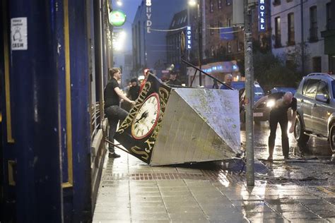 Strong Tornado Warning Issued With 100mph Winds As Storm Isha Hits The UK