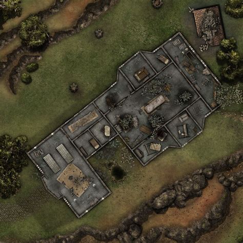 Tresendar Manor Interior Ground Floor Inkarnate Create Fantasy Maps