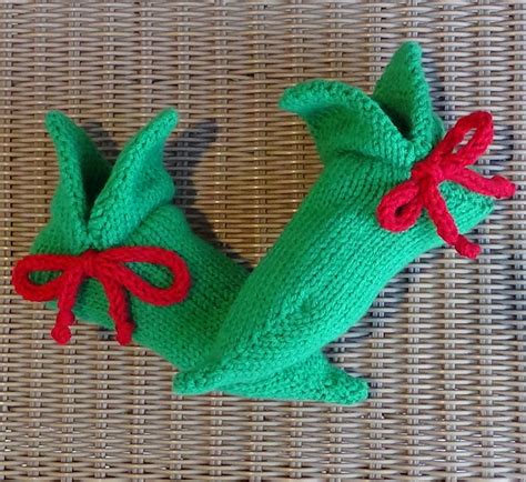 Ravelry Elf Slipper Socks Pattern By Mary Matz