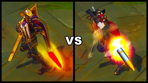 Skt T1 Jhin Vs High Noon Jhin Epic Skins Comparison League Of Legends