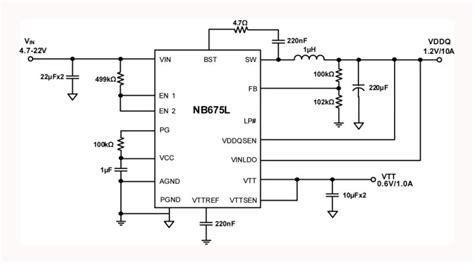 NB675L | High-Efficiency, Fast-Transient, 10A, 24V, Fully-Integrated ...