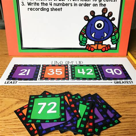 October Math Centers Lucky Little Learners