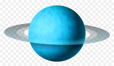 Space Uranus Planet Clip Art - Uranus Clipart, HD Png Download - vhv