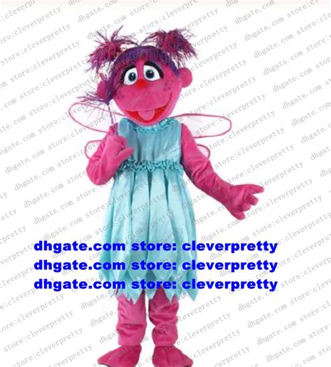 Abby Cadabby Sesame Street Abby Elmo Mascot Costume Adult Cartoon