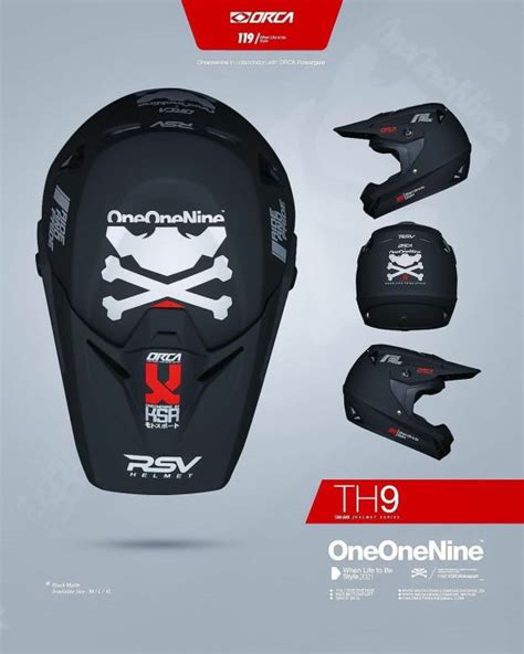 HELM CROSS ORCA RSV NEW KSR TH9 HELM TRAIL FULL FACE Lazada Indonesia