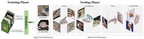 Hamuco Hand Pose Estimation Via Multiview Collaborative Self