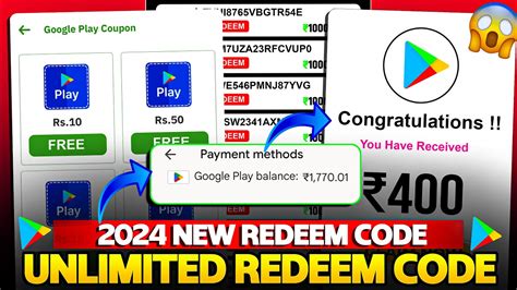 Redeem Code Free Redeem Code App Google Play Redeem Code How To