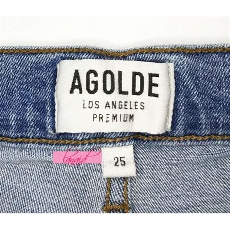 Agolde Jeans Agolde Sophie High Rise Skinny Scheme Light Wash