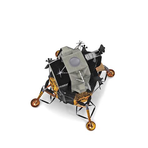 Lunar Module Apollo 11 3d Model Turbosquid 1195735