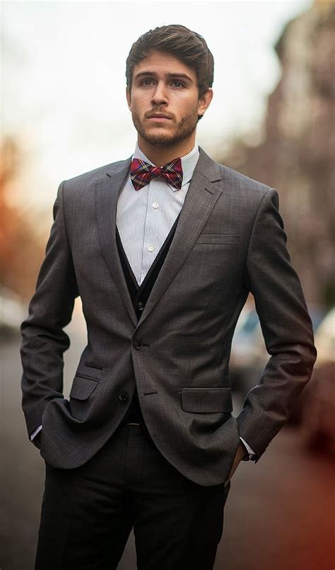 The Right Bow Tie Vestuario Hombre Estilo De Ropa Hombre Traje Sin