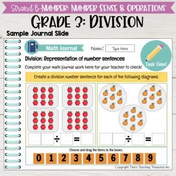 Division Grade Ontario Math Digital Google Slides Activities