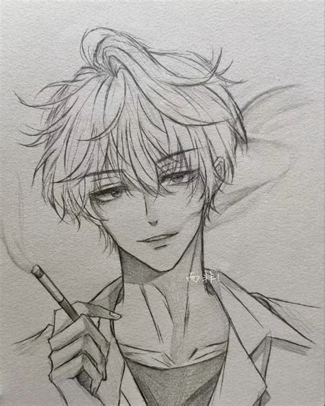 50 Sketsa Gambar Anime Pensil Keren Mudah Ditiru