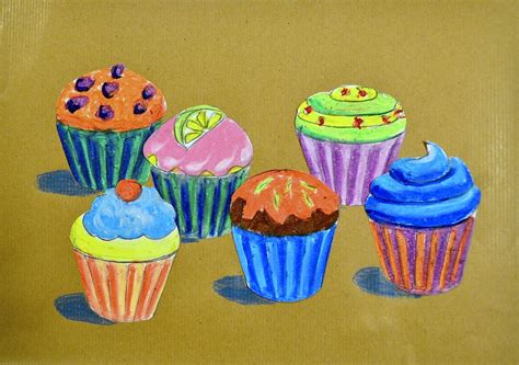 Cupcakes inspired by Wayne Thiebaud – Arte a Scuola