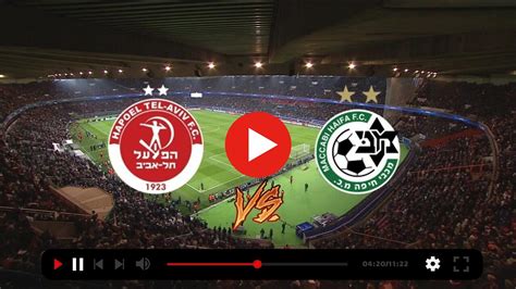 Today Hapoel Tel Aviv Vs Maccabi Haifa Live December Tea