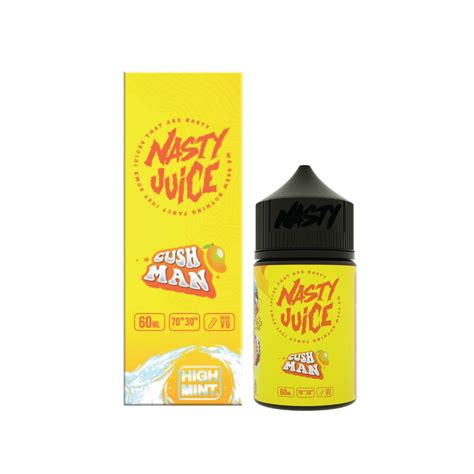 Líquido Nasty Juice Cush Man Mango High Mint 60 ML ZIGZABOO