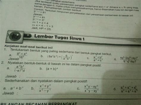 Tolong Di Jawab Secepatnya NO 1 Brainly Co Id