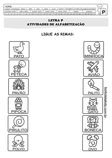 Atividades A Letra P Para Imprimir Jogue Na Plataforma Bet