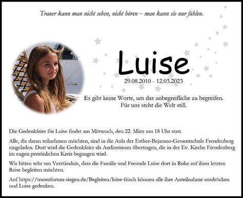 Luise F TrauerHilfe it das Südtiroler Gedenkportal