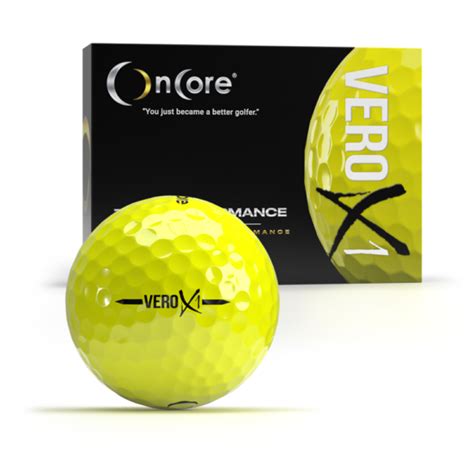 OnCore VERO X1 Golf Balls 1 Dozen OnCore Golf