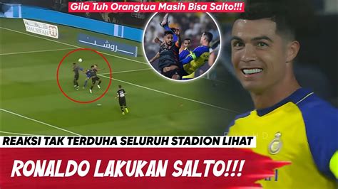 Satu Stadion Langsung Terdiam Reaksi Pemain Fans Al Raed Lihat