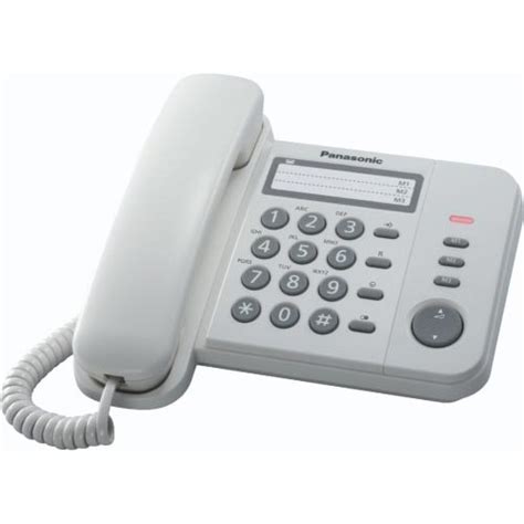 Telefon Fix Analogic Panasonic Kx Ts Fxw White Emag Ro