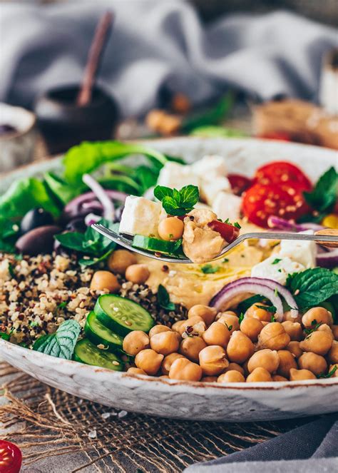 Mediterranean Buddha Bowl With Quinoa Bianca Zapatka Recipes