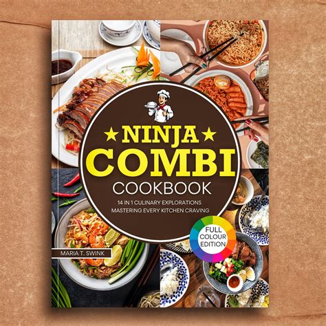 Ninja Combi Multi Cooker Cookbook The Book Cover Designer