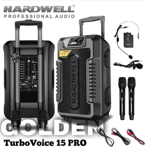 Jual Speaker Portable Wireless Hardwell Turbovoice Pro Original