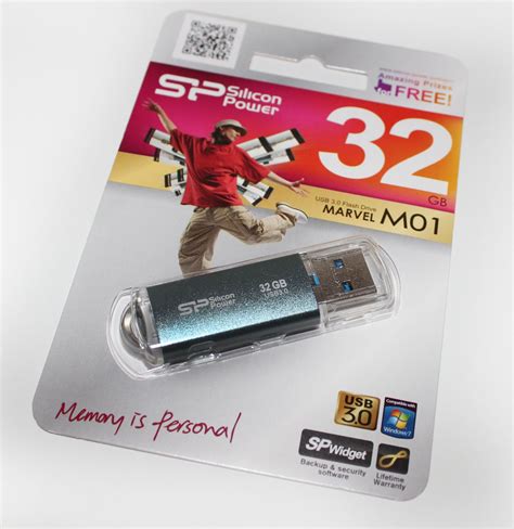 当たりロットはもうないのかな、 - シリコンパワー USB3.0フラッシュメモリ 32GB Marvel M01 アイシーブルー ...