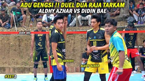 Duel Panas Adu Gengsi 2 Raja Tarkam ALDHY Azhar Lawn DIDIN Bae