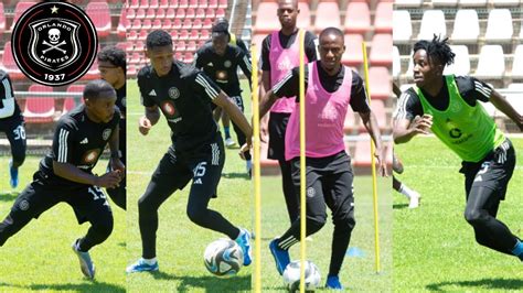 Orlando Pirates Last Training Session Relebohile Mofokeng Birthday