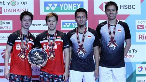 UPDATE BWF World Ranking Raih Gelar Juara Dunia 2019 Akankah Ahsan