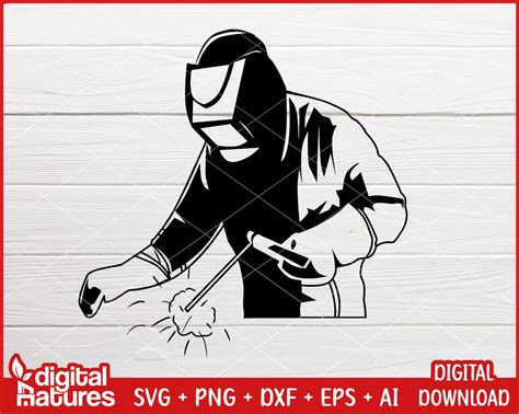 11 Welder Man Clipart Schweißen Svg Weld Silhouette Welder Svg Png