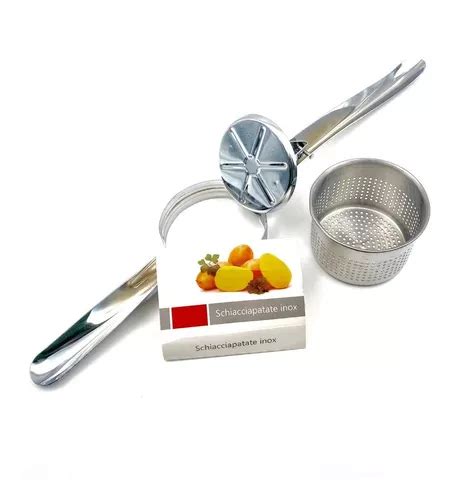 Espremedor Amassador De Batata Esmagador De Alimentos Inox