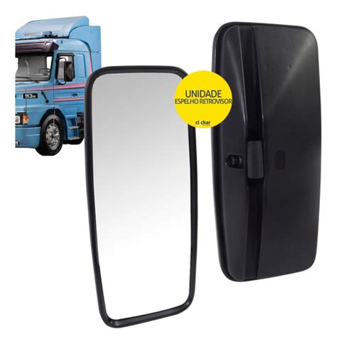 Espelho Retrovisor Caminh O Scania T R Plano Parcelamento Sem