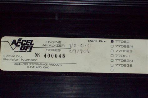 Accel Dfi Fuel Injection