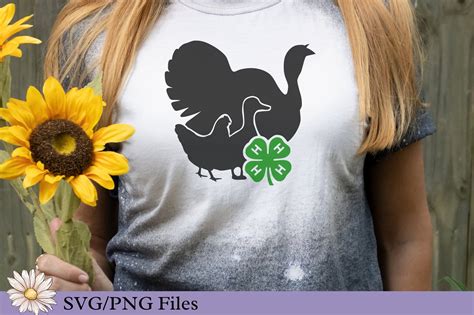 4H Clover SVG For Decals 4H Poultry Showmanship Svg For Etsy